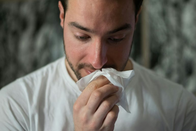 Salarié à l'arrêt, enrhumé et malade